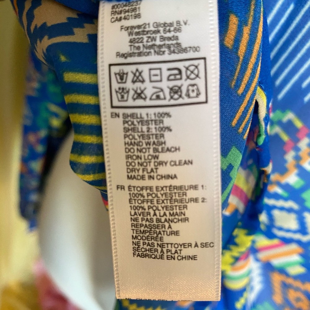 Fun Print Blouse - Picture 7 of 8